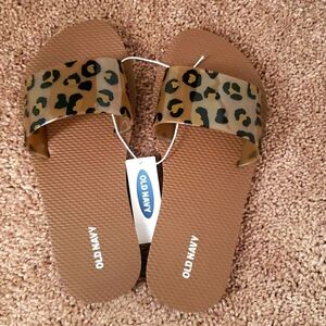 🔶️5 for $30🔶️ Old Navy Leopard Slides
